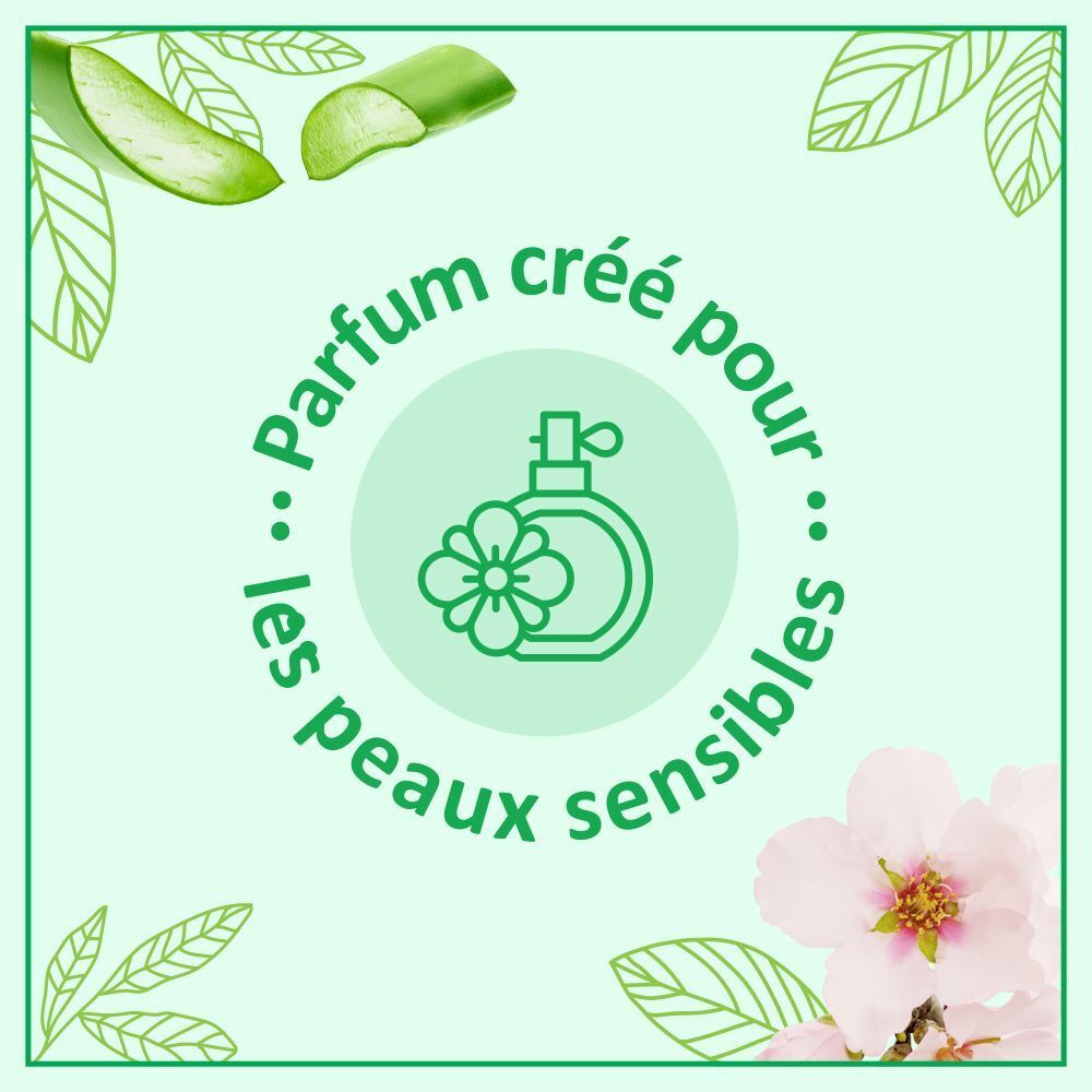Le Petit Marseillais - Hypoallergene Dusche und Bad - Aloe Vera und Mandelblüte