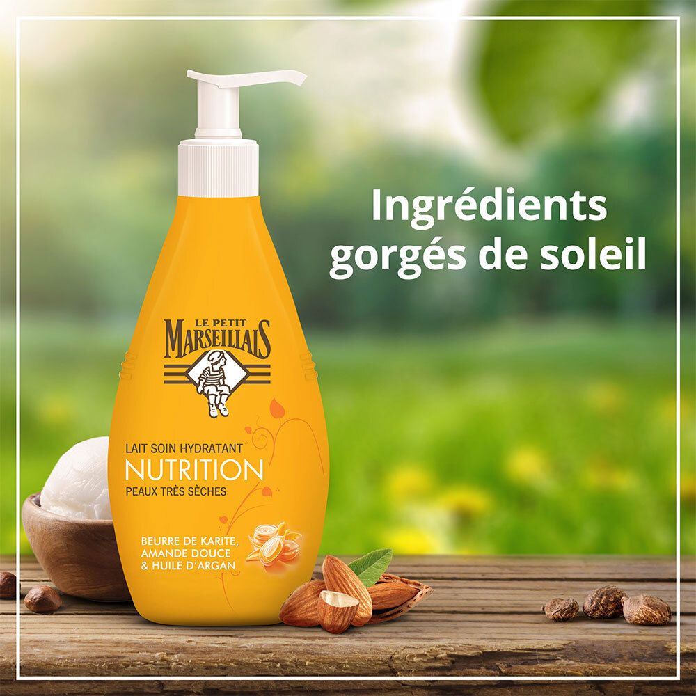 Le Petit Marseillais Nutritional Body Lotion Shea, Süßmandel & Argan