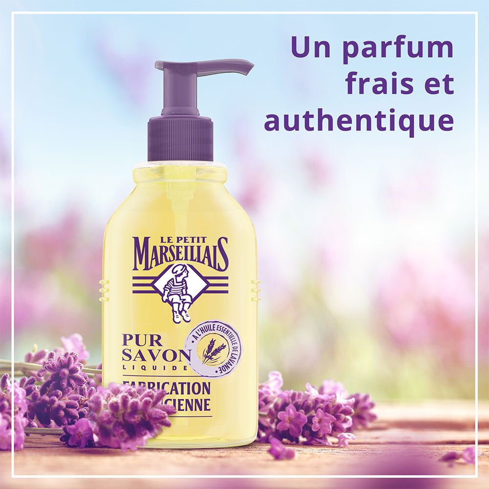 Le Petit Marseillais - Savon Liquide Fabrication à l’Ancienne à l'Huile Essentielle de Lavande - 300 ml