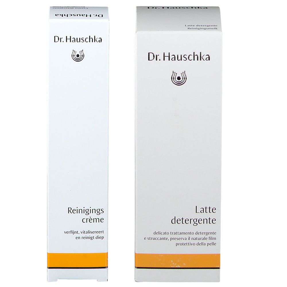 Dr. Hauschka Reinigungsmilch + Dr. Hauschka Entschlackungscreme