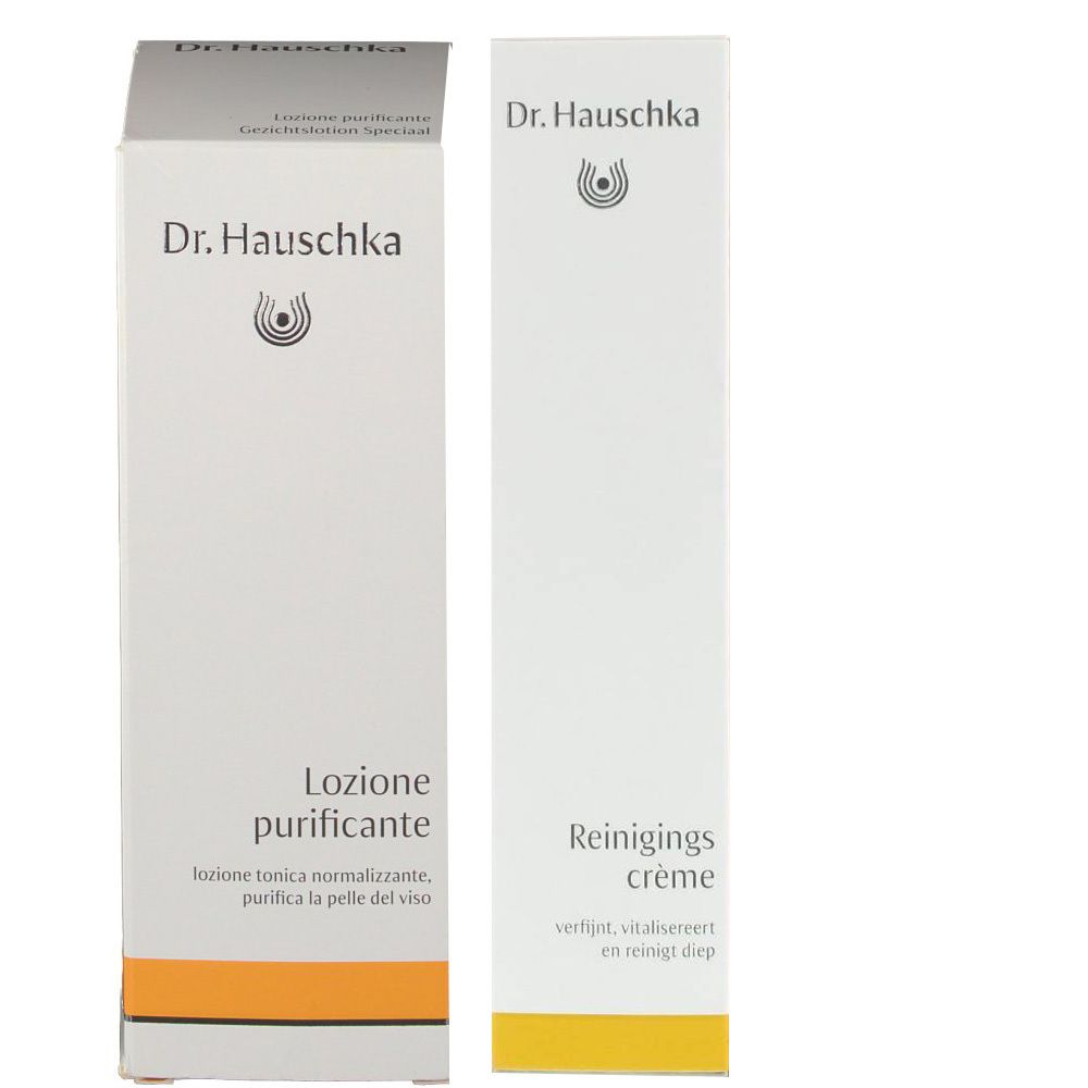 Dr. Hauschka Klärende Lotion + Reinigende Creme — Produktbild