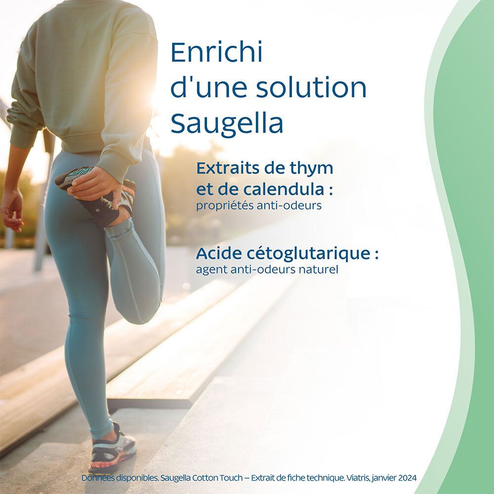 SAUGELLA Cotton Touch Damenbinden Tag