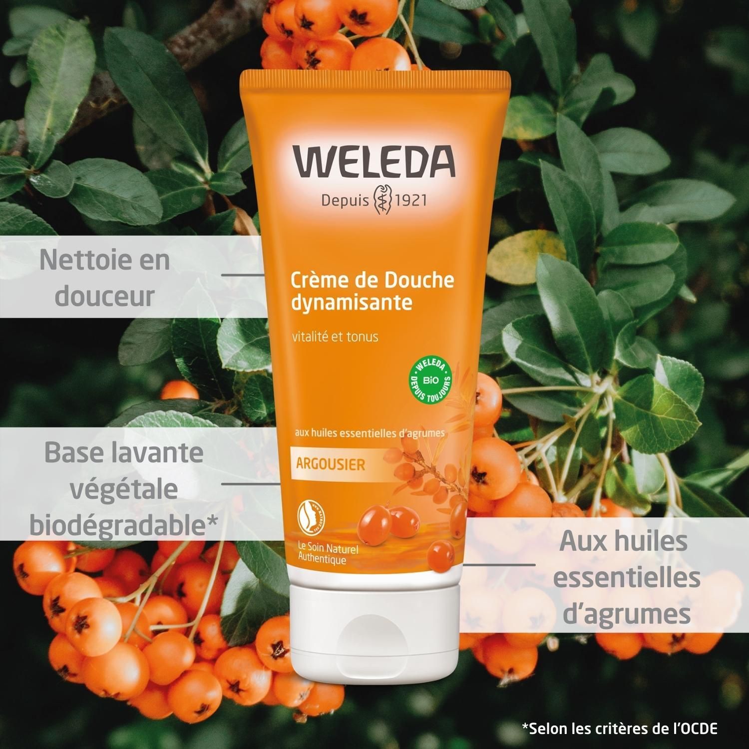 WELEDA Crème de Douche dynamisante à l'Argousier