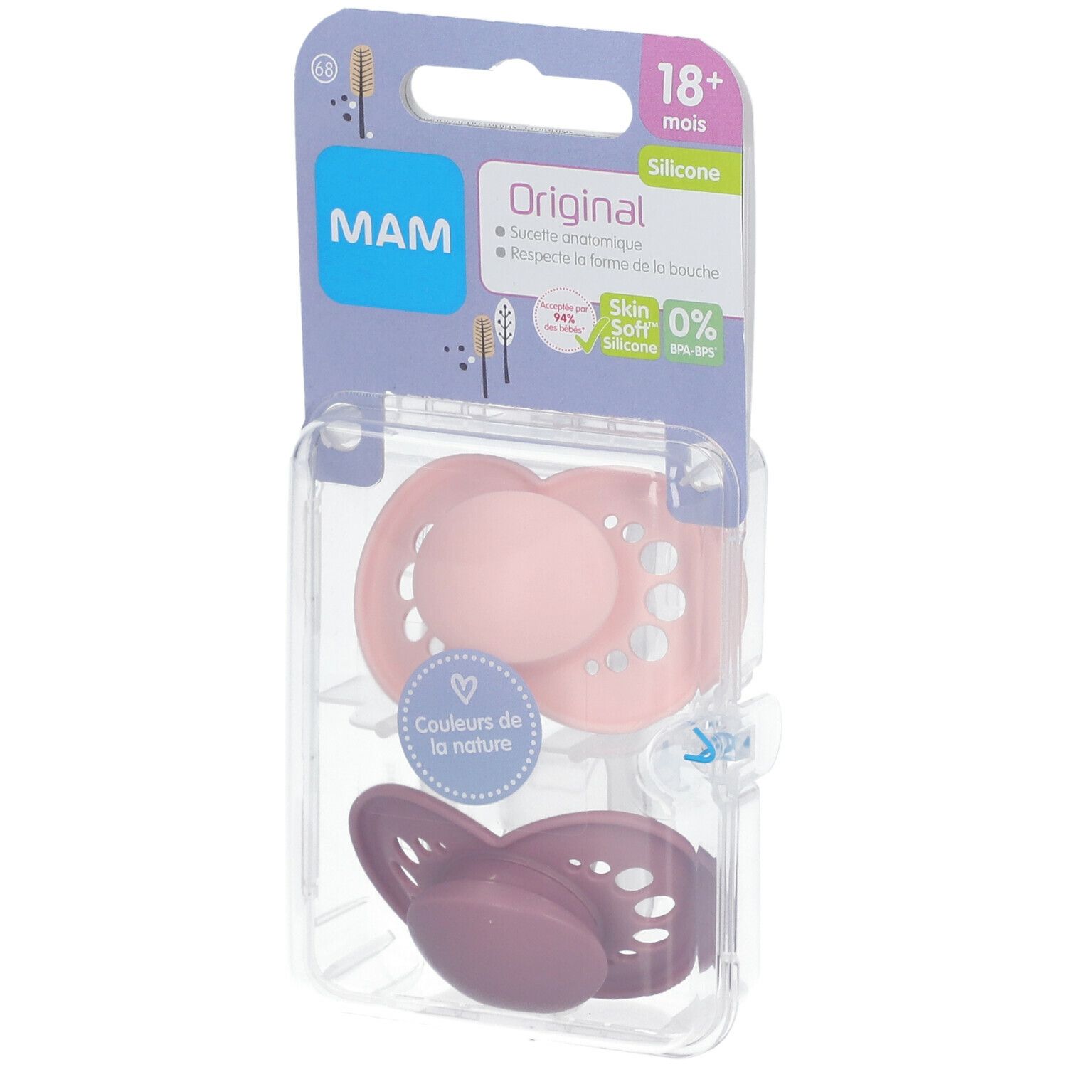 MAM Original 18+ Colors of Nature - Sucette