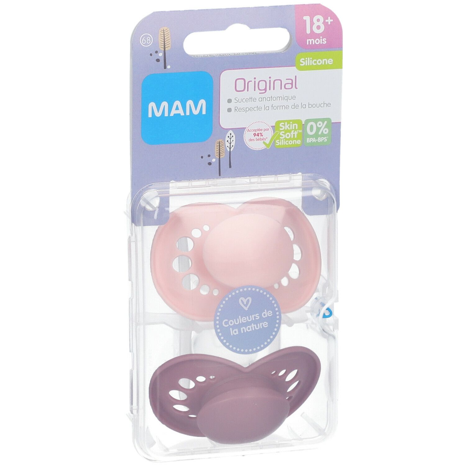 MAM Original 18+ Colors of Nature - Sucette