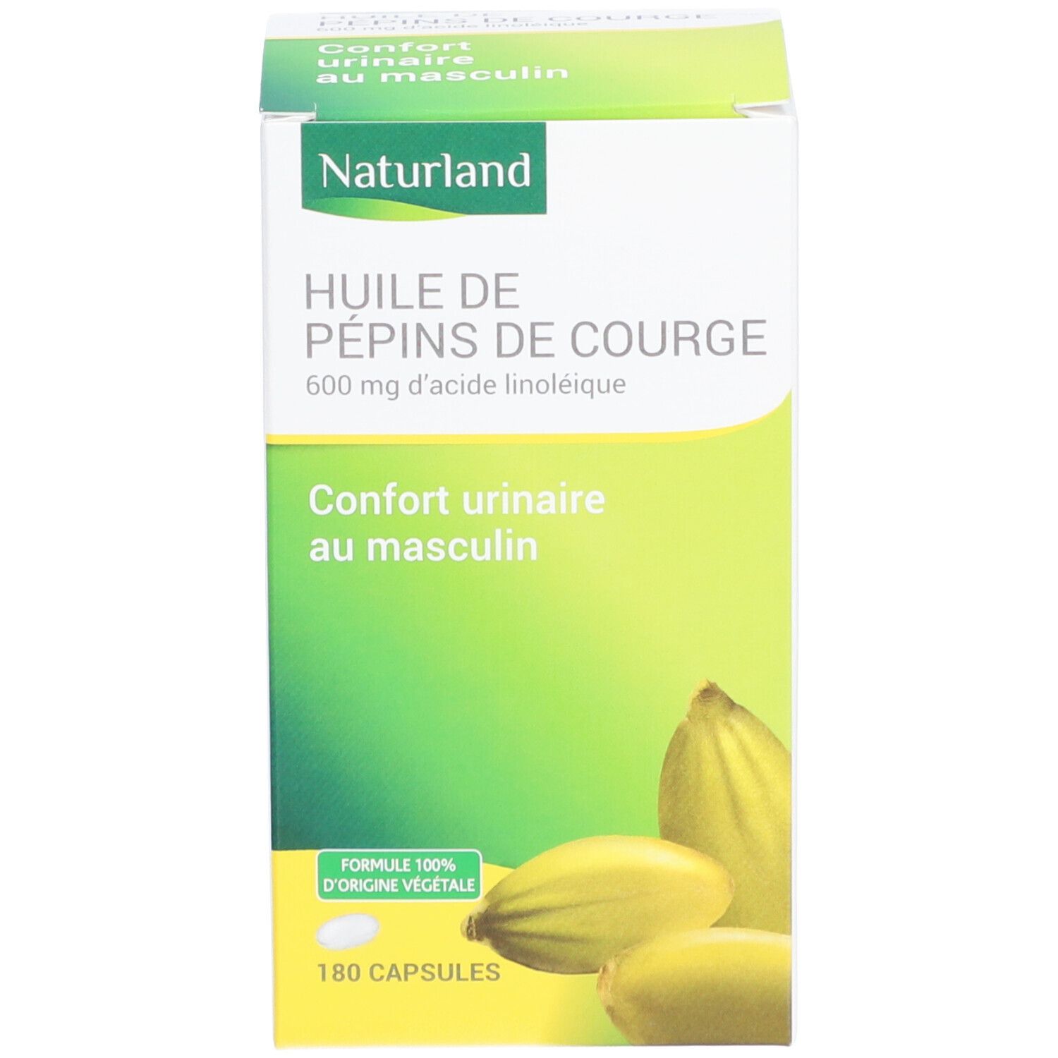 Naturland Huile de Pépin de Courge - Capsules