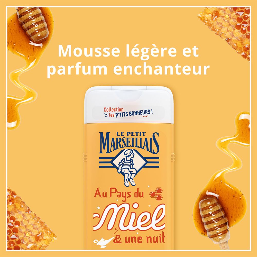 Le Petit Marseillais Gel douche hydratant au miel de provence, 250 ml
