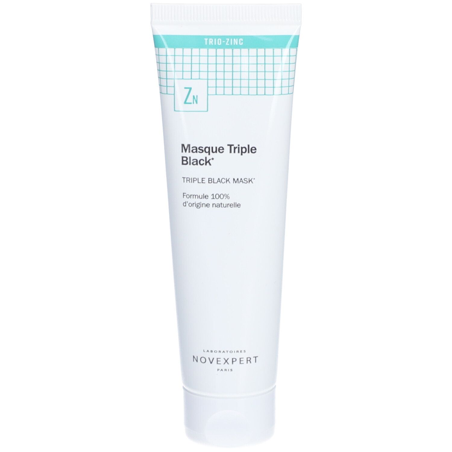 Novexpert Trio-Zink-Maske Dreifach schwarz