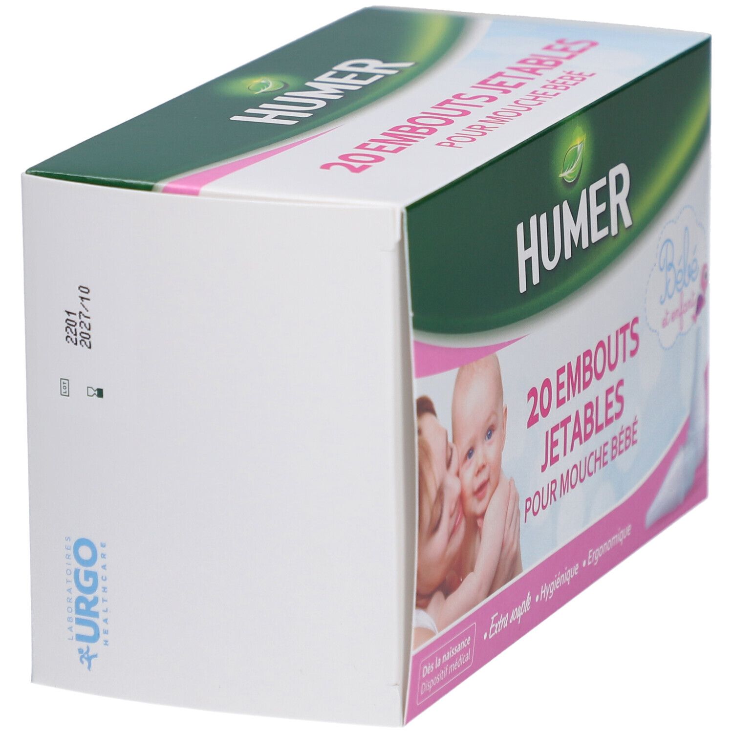 HUMER® Einwegspitzen für Baby-Nasensauger X20