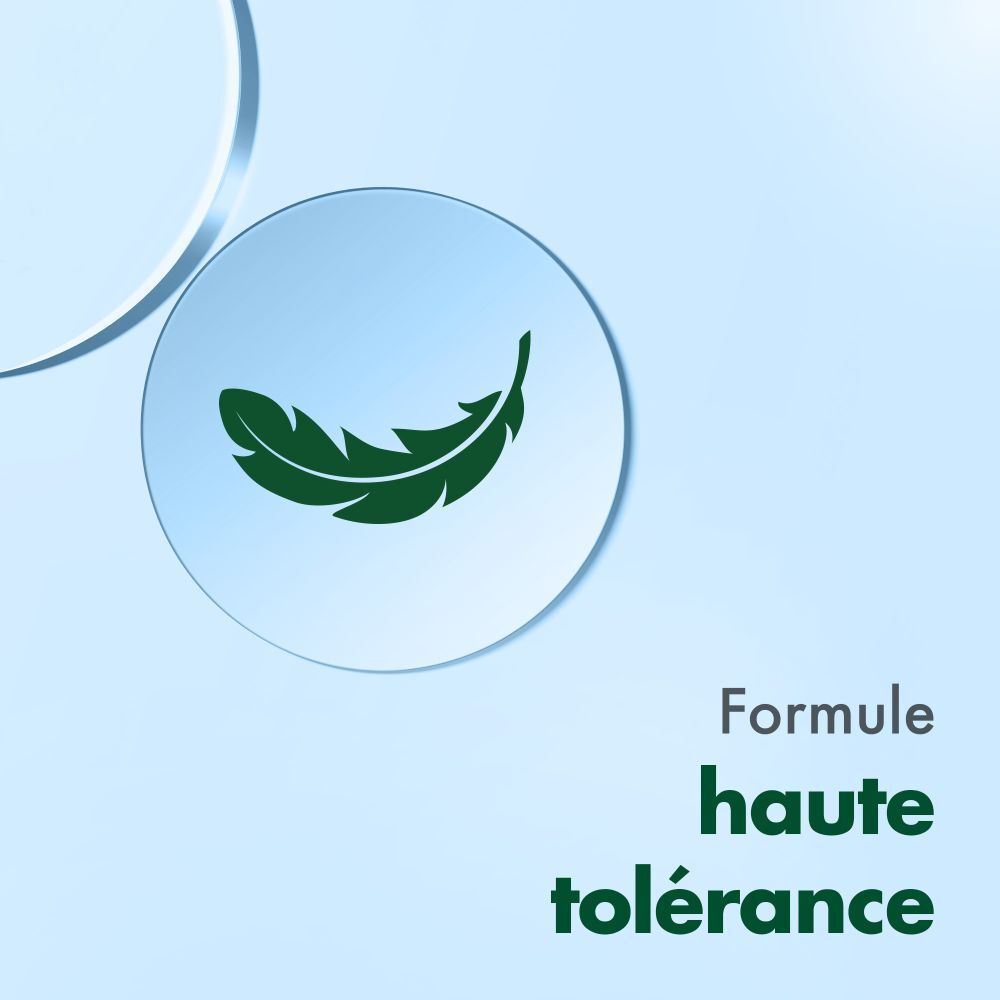 Feder-Symbol. Text: Formule haute tolérance.
