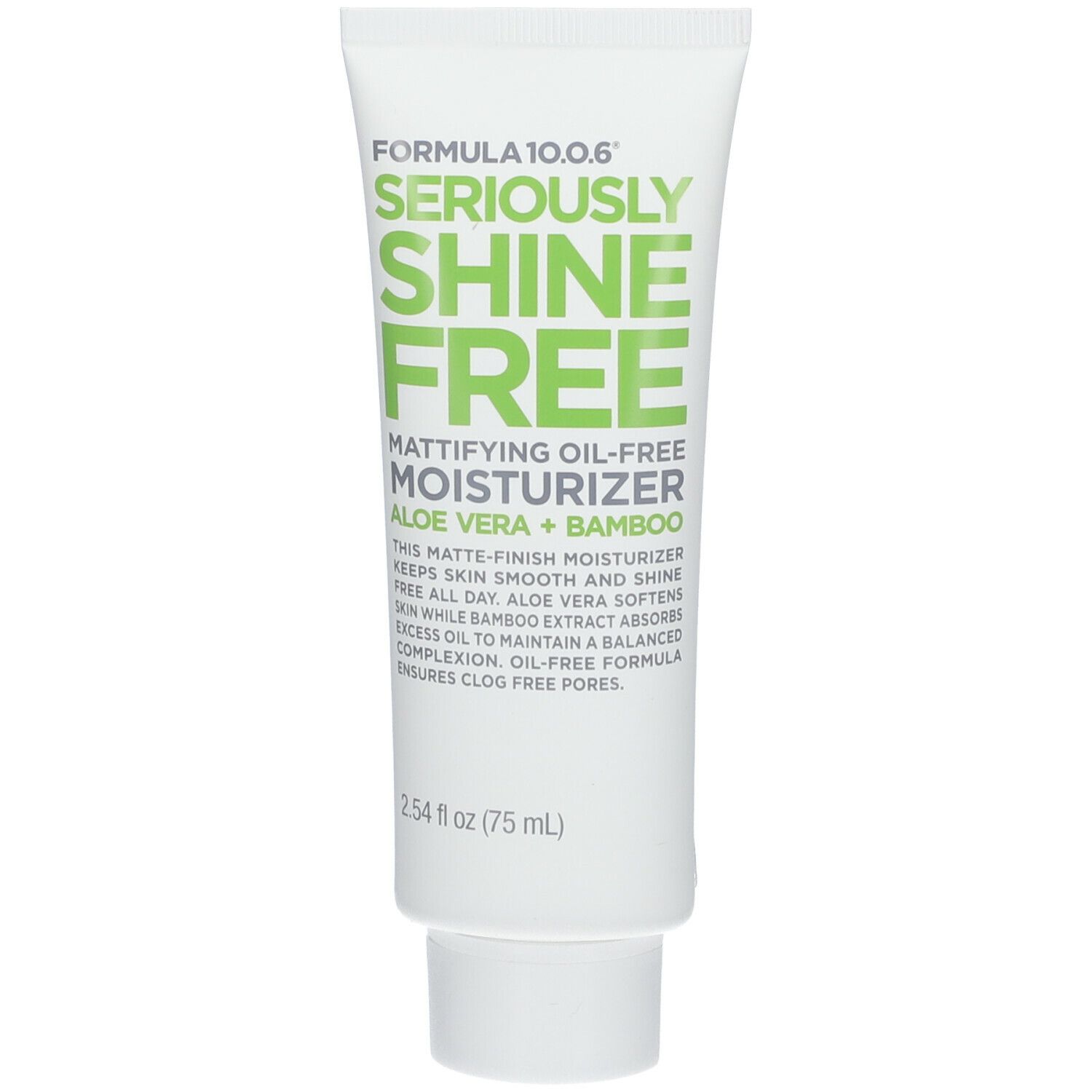 FORMULA 10.0.6® Seriously Shine Free Ölfreie mattierende Feuchtigkeitscreme