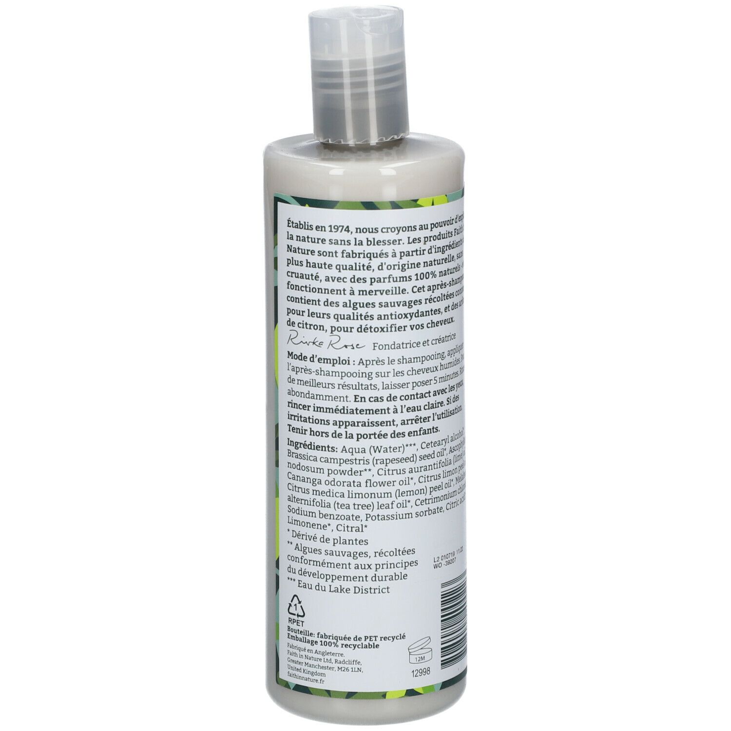 FAITH® IN NATURE Detox-Spülung Algen & Zitrusfrüchte