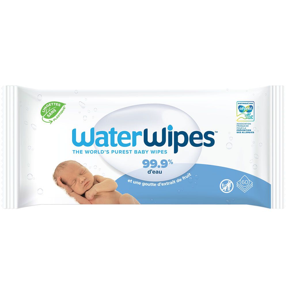 WaterWipes® Lingettes Imprégnées