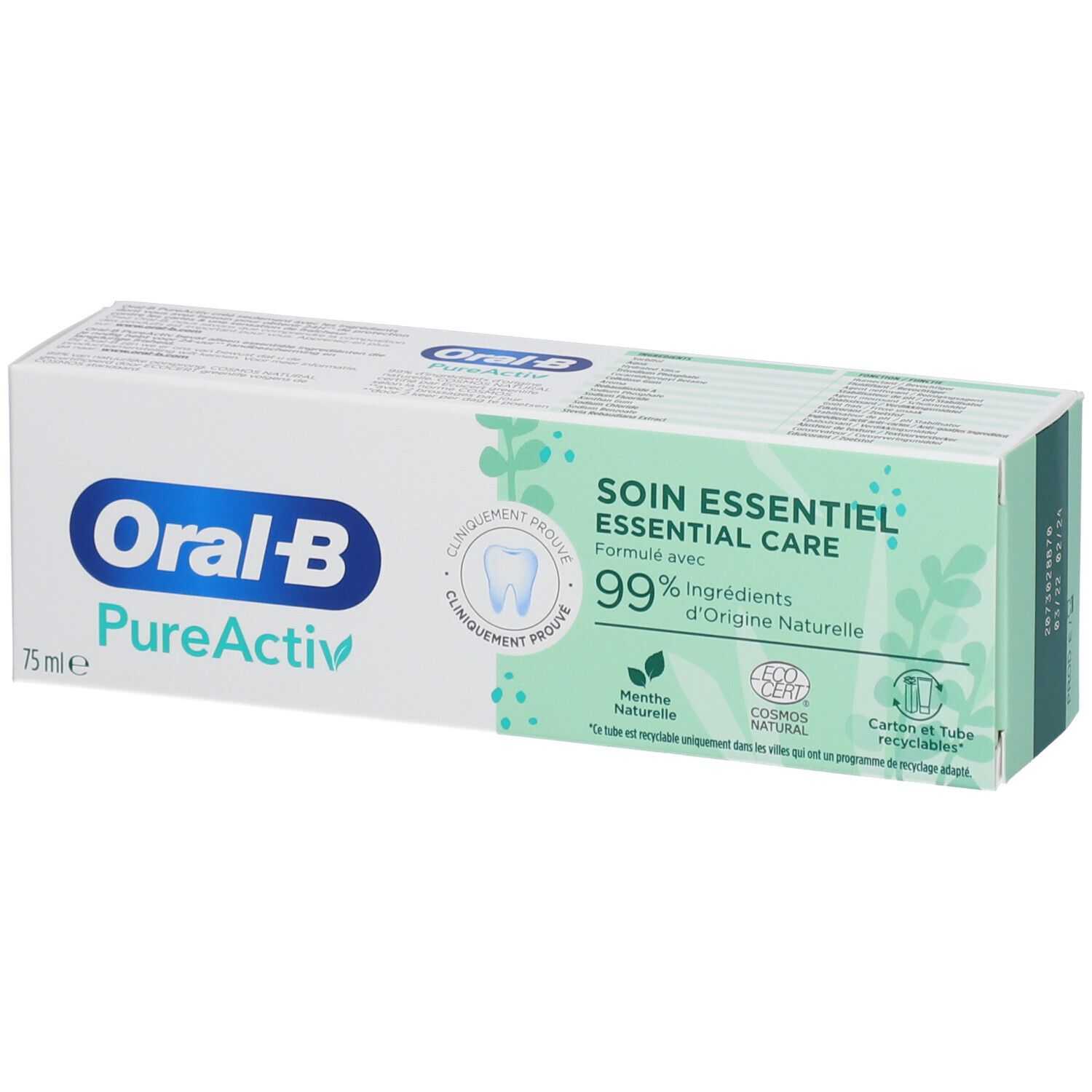 Oral-B Pure Active Essenzielle Zahnpasta