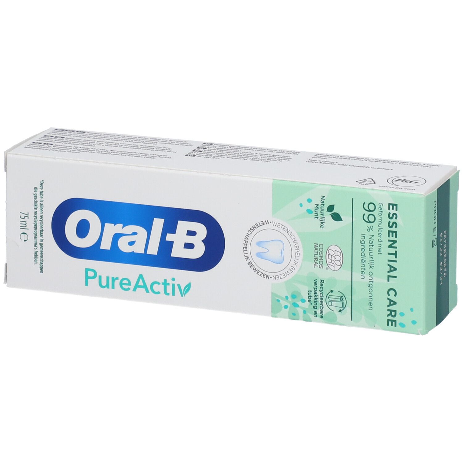 Oral-B Pure Active Essenzielle Zahnpasta