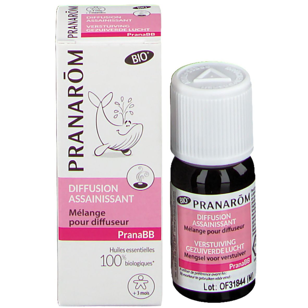 Pranarom PranaBB mélange pour diffuseur assainissant bio