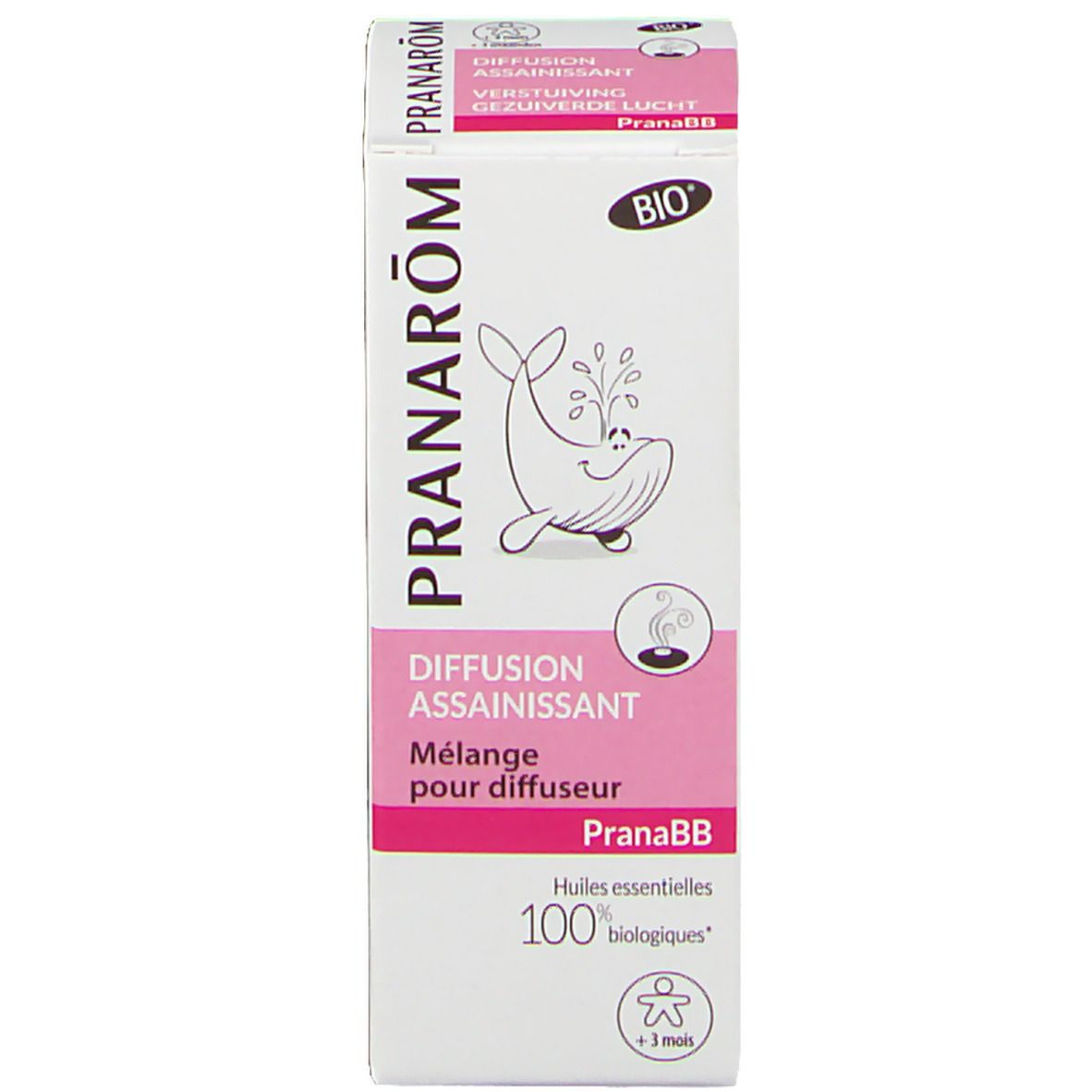 Pranarom PranaBB mélange pour diffuseur assainissant bio