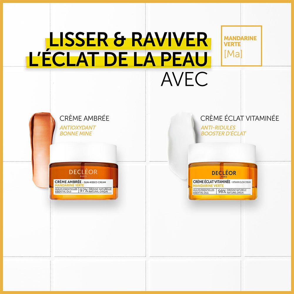 Decléor Crème Éclat Vitaminée MANDARINE VERTE 50ml