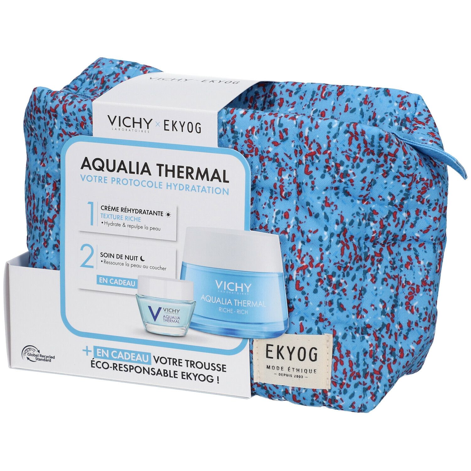 VICHY AQUALIA THERMAL Reichhaltige Feuchtigkeitspflege-Set