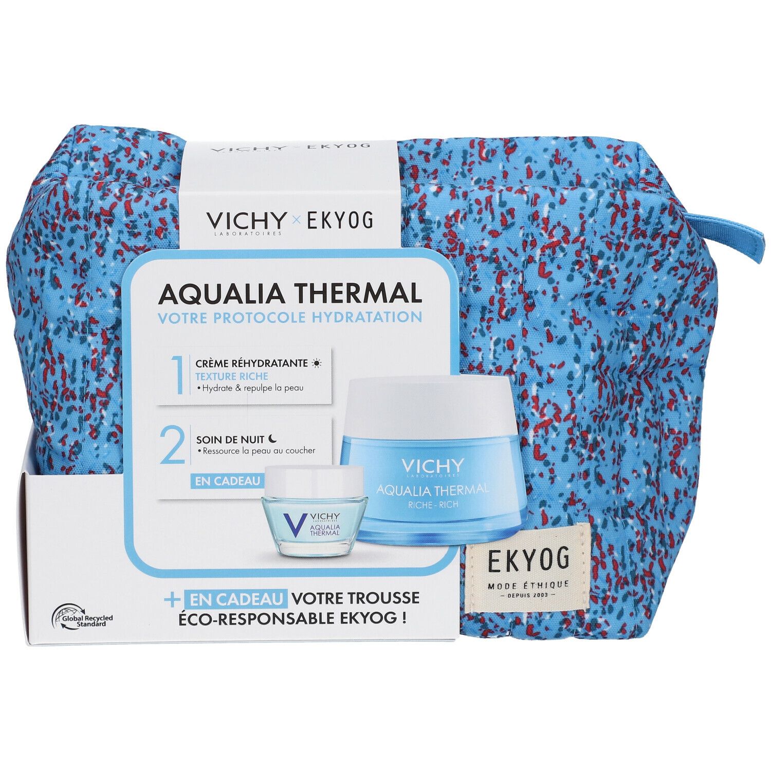 VICHY AQUALIA THERMAL Reichhaltige Feuchtigkeitspflege-Set