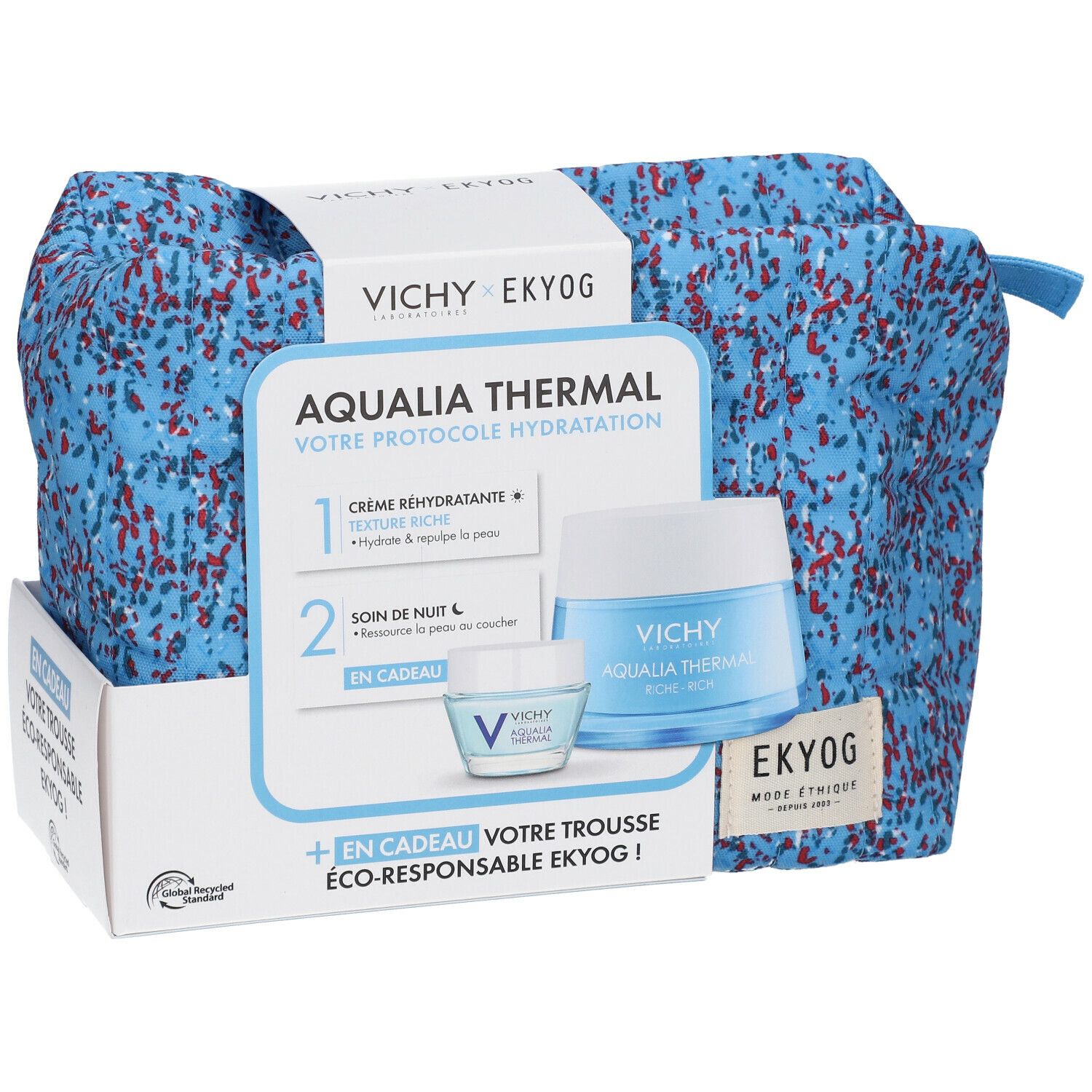 VICHY AQUALIA THERMAL Reichhaltige Feuchtigkeitspflege-Set