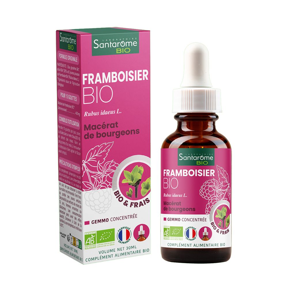 Santarome Bio Framboisier Bio Macérat de Bourgeons