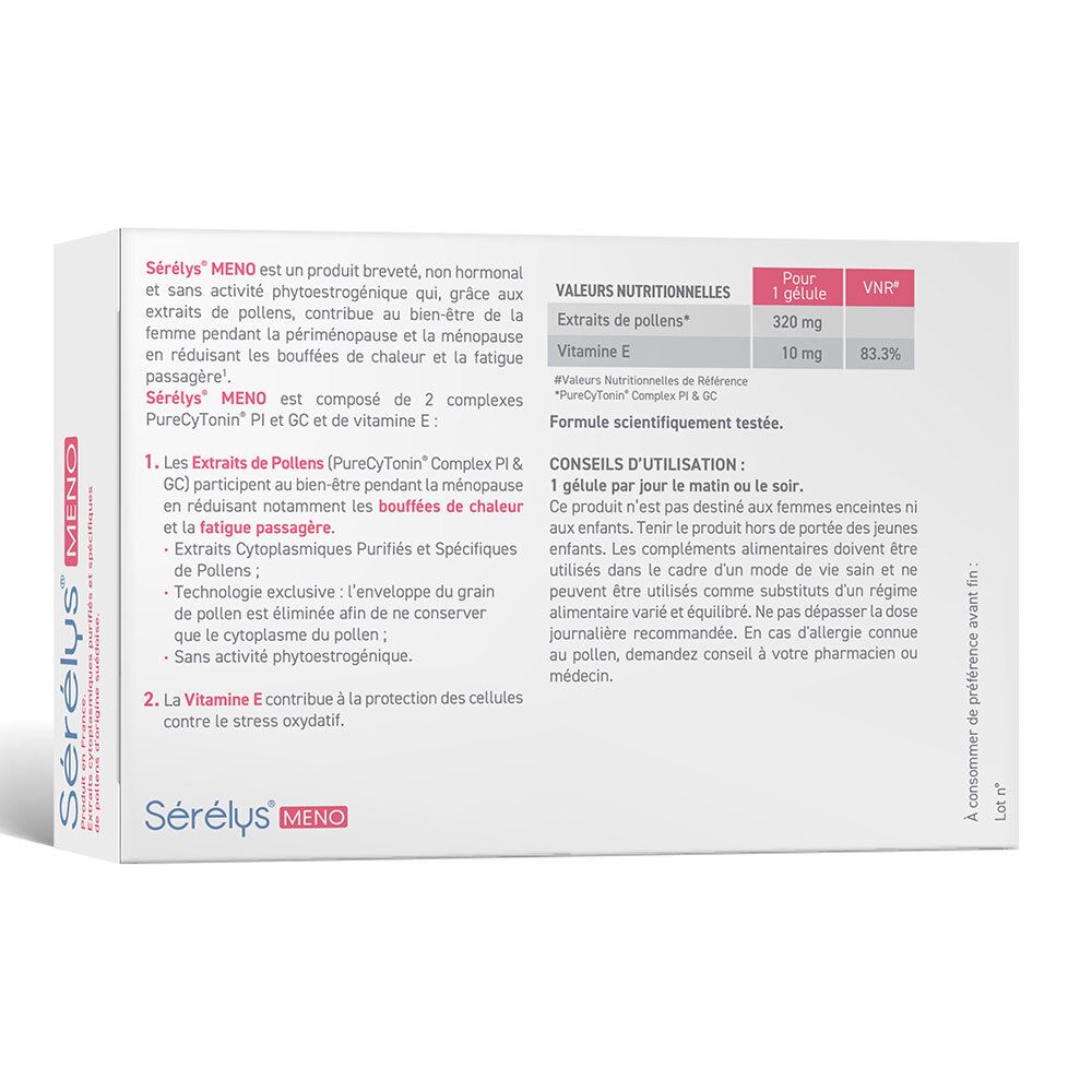 Sérélys OSTEO Capital Osseux, Cœur, Vitalité