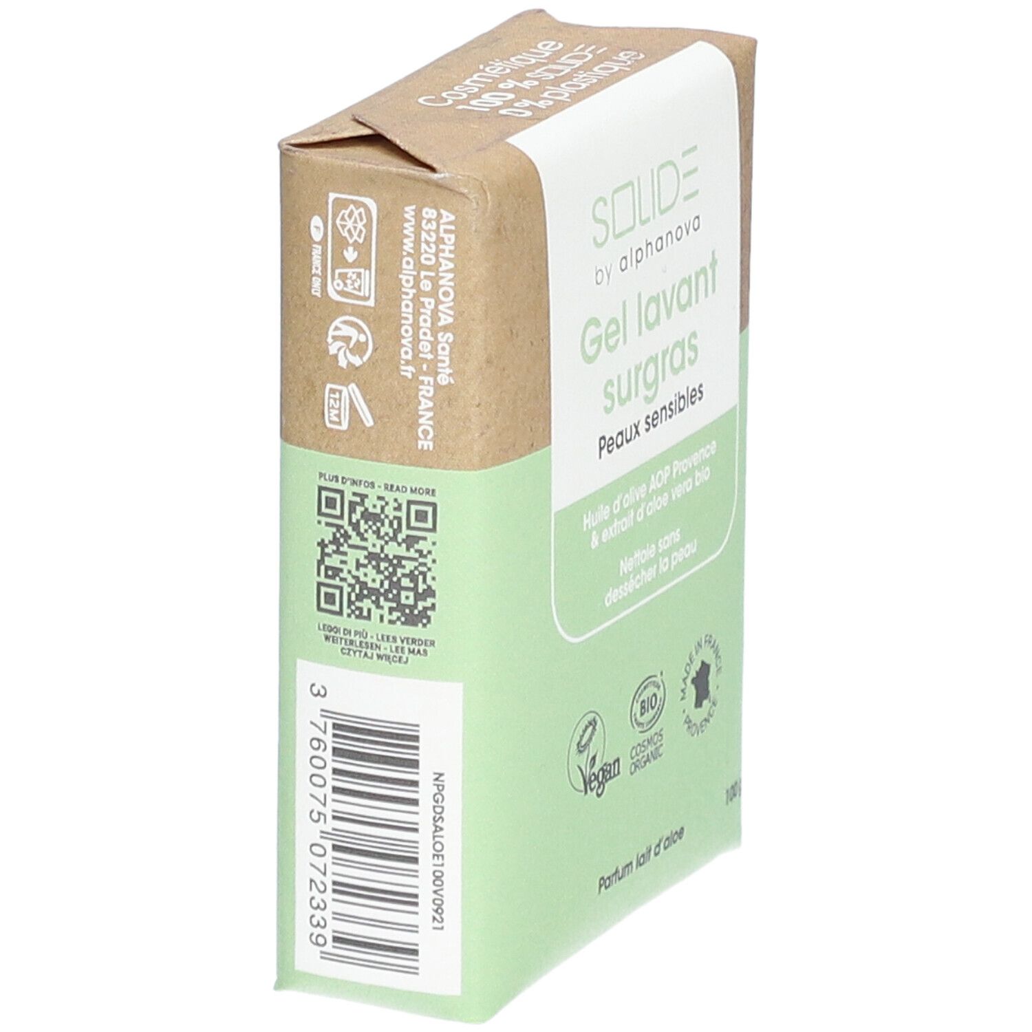 Alphanova Solid Surgras Waschgel | Empfindliche Haut