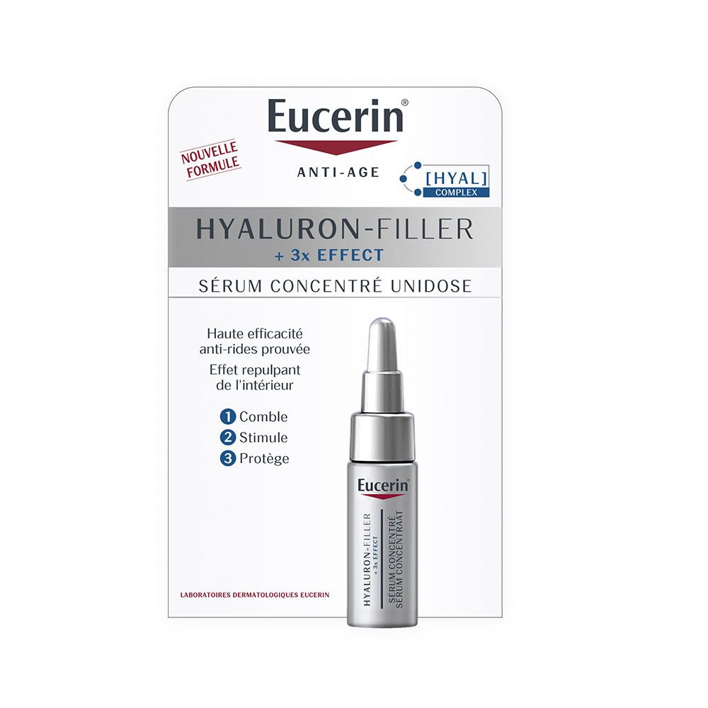 Eucerin® HYALURON-FILLER + 3x EFFECT Sérum Concentré Anti-Âge