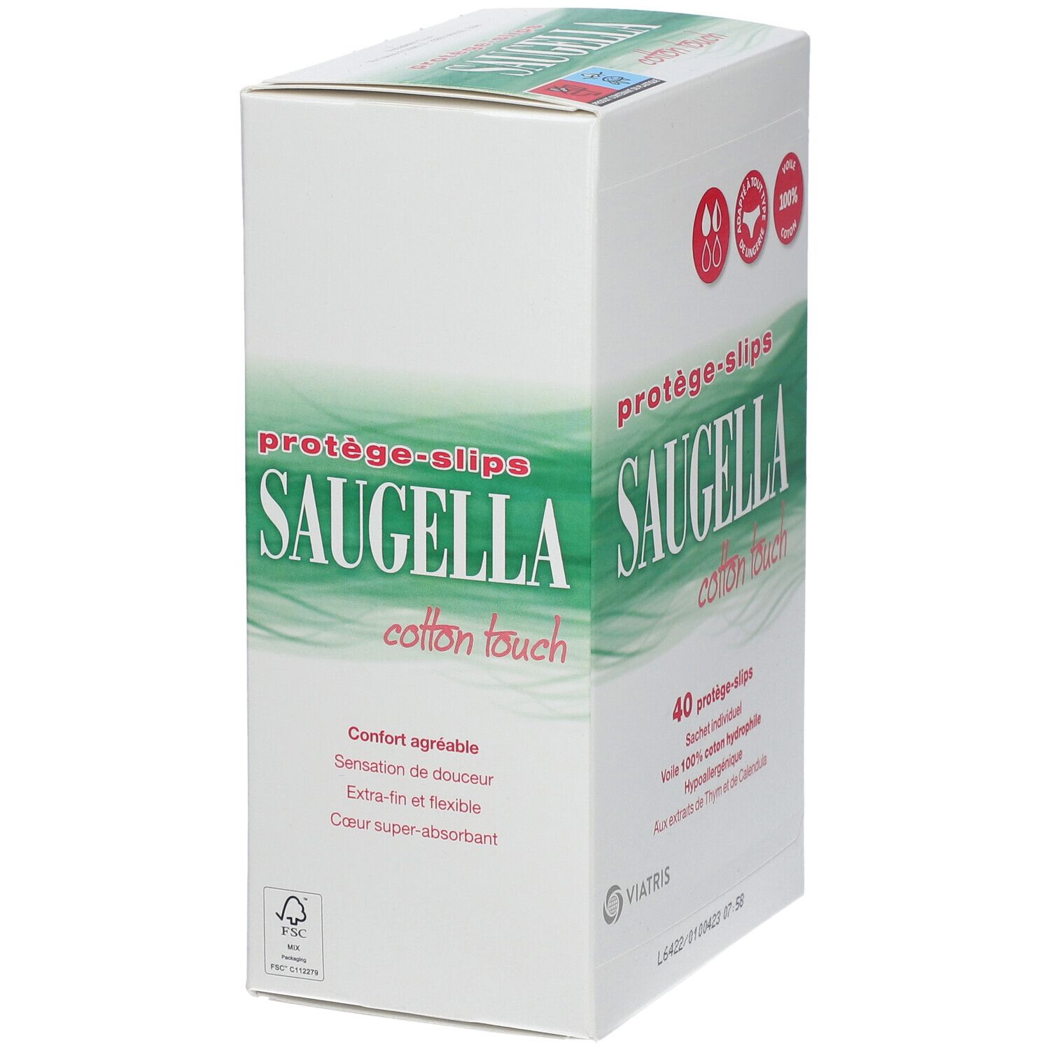SAUGELLA Cotton Touch Protège-slips