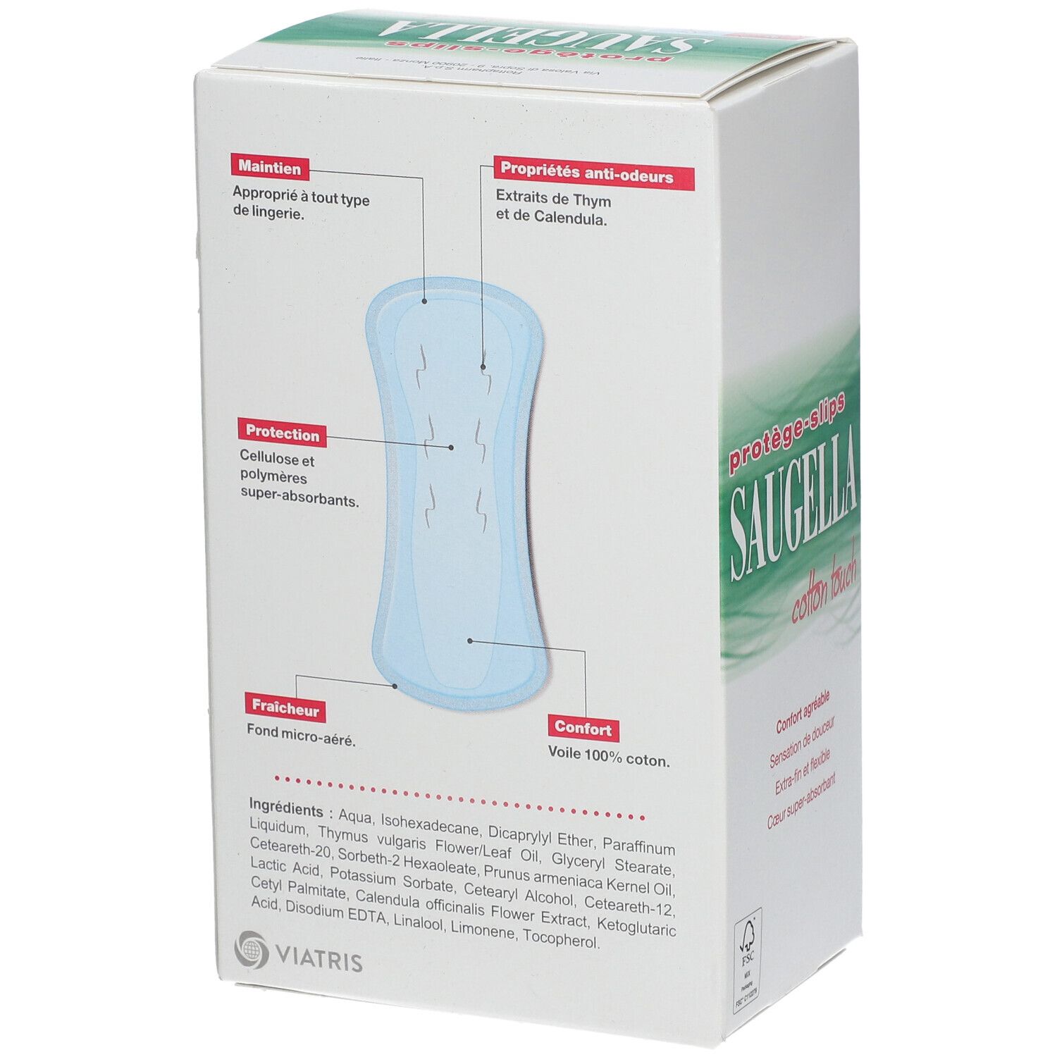 SAUGELLA Cotton Touch Protège-slips