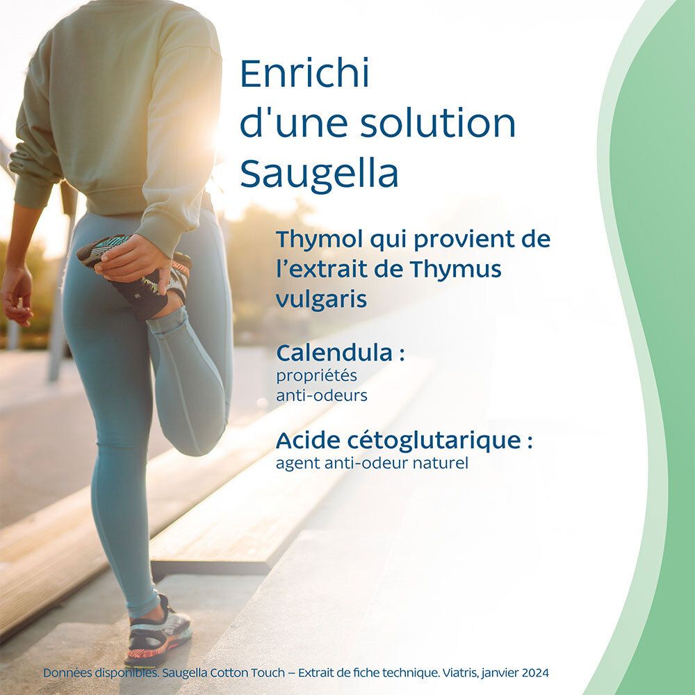 SAUGELLA Cotton Touch Protège-Slips
