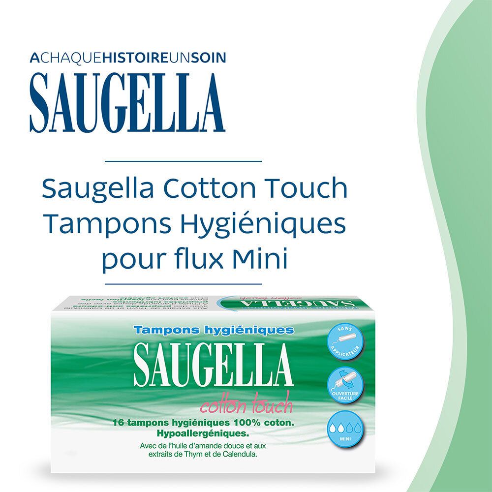 SAUGELLA Cotton Touch Tampons Mini