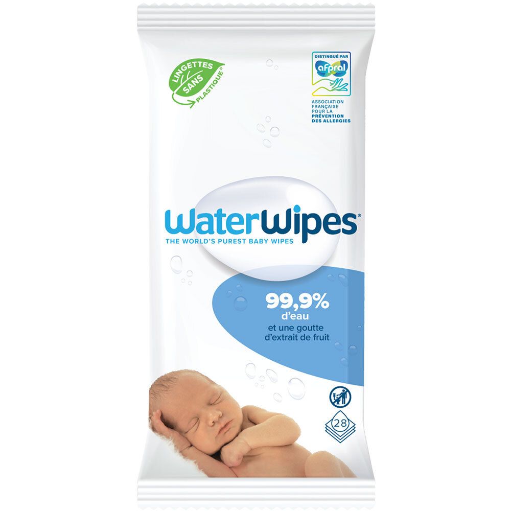 WaterWipes® Lingettes Imprégnées