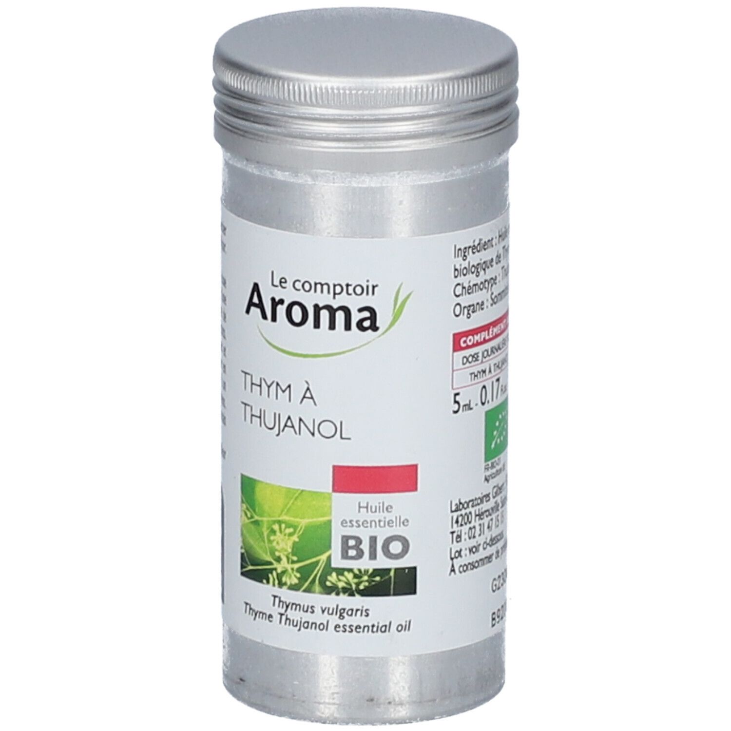Le Comptoir Aroma Ätherisches Öl Thujanol-Thymian Bio