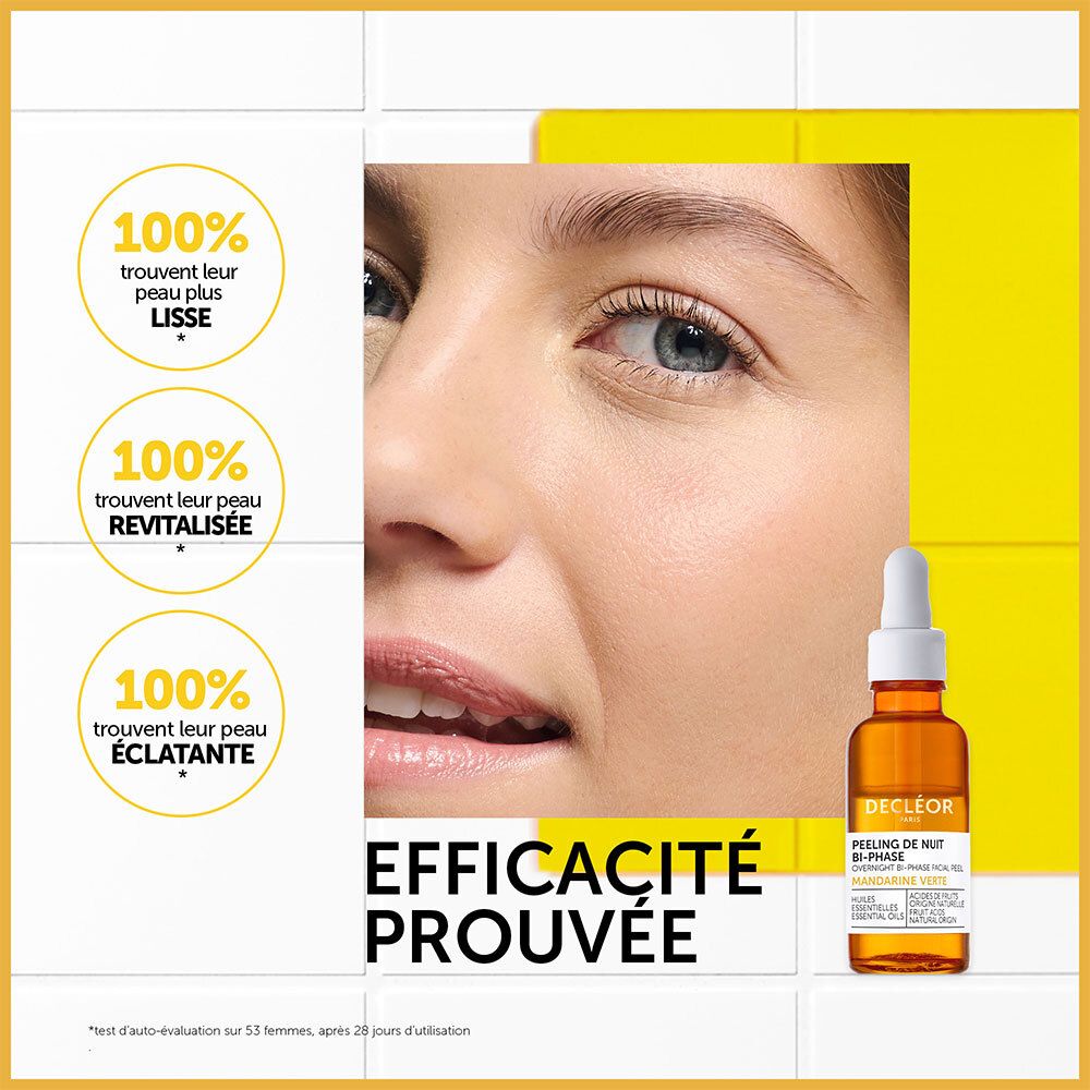 Decléor Peeling de Nuit Bi-Phase MANDARINE VERTE 30ml