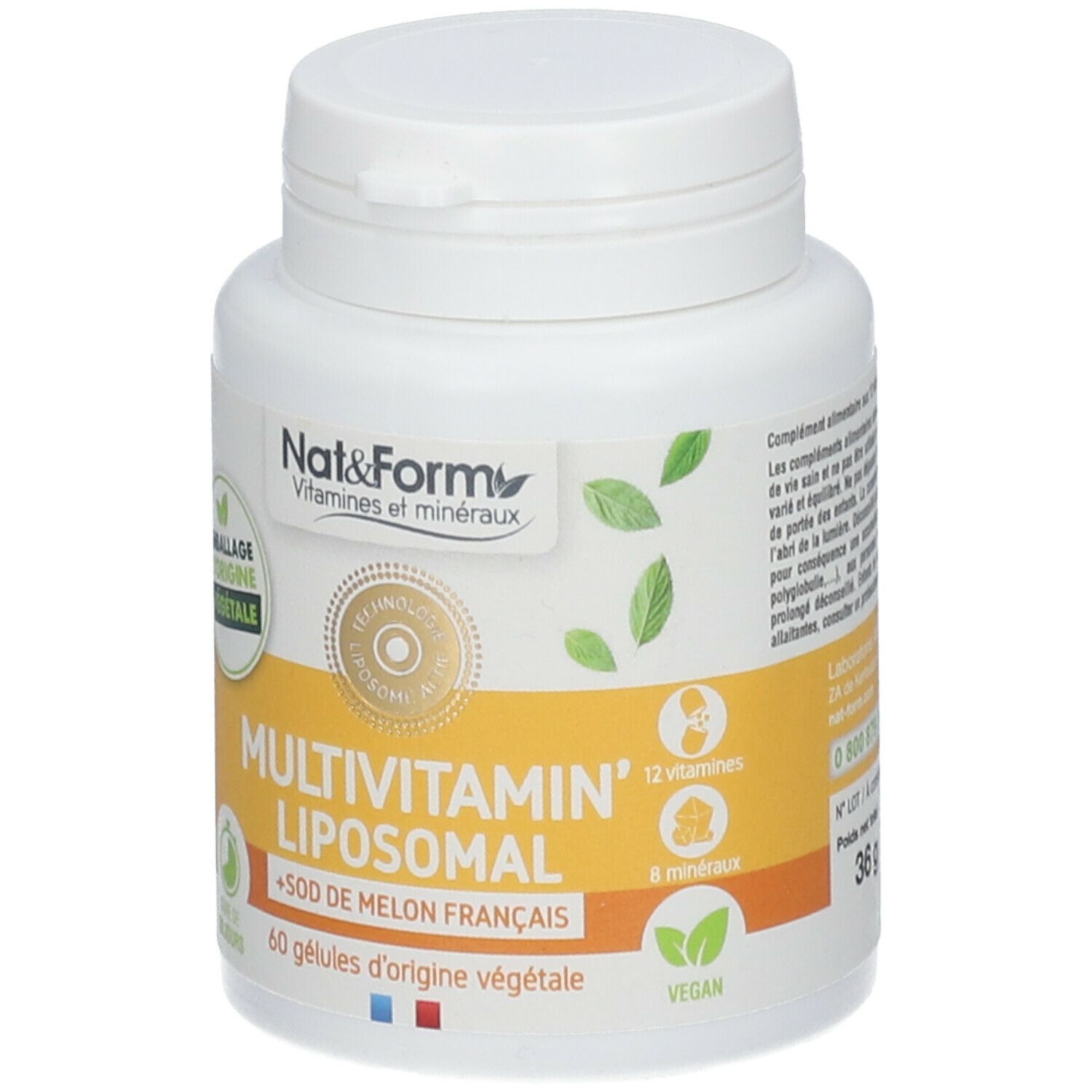Nat & Form Multivitamin' Liposomal