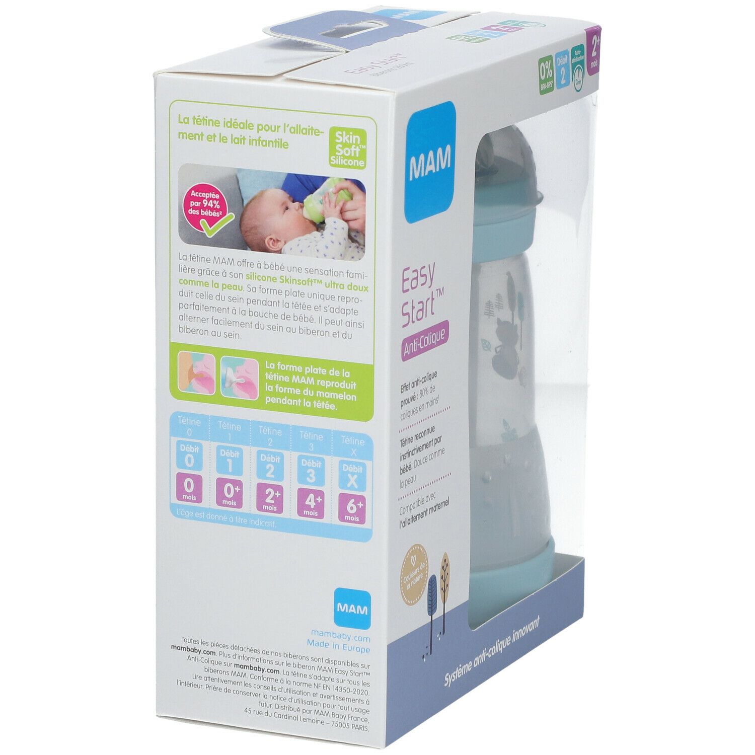 MAM Easy Start™ Anti-Kolik 260 ml Better together- Flasche