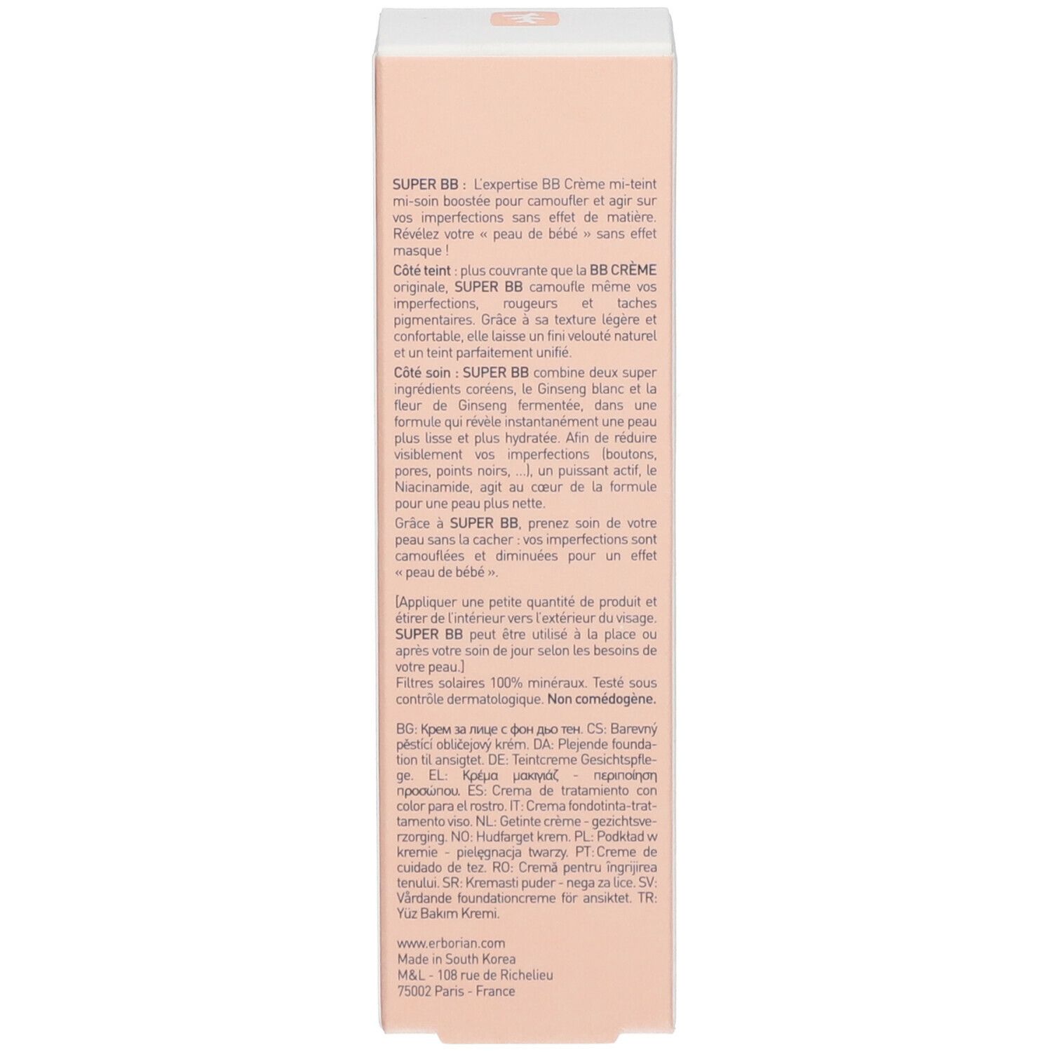 erborian Super BB Crème au Ginseng Clair