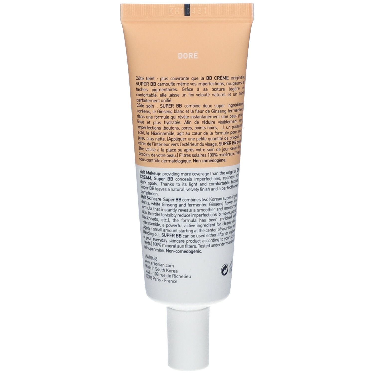 erborian Super BB Crème au Ginseng Doré