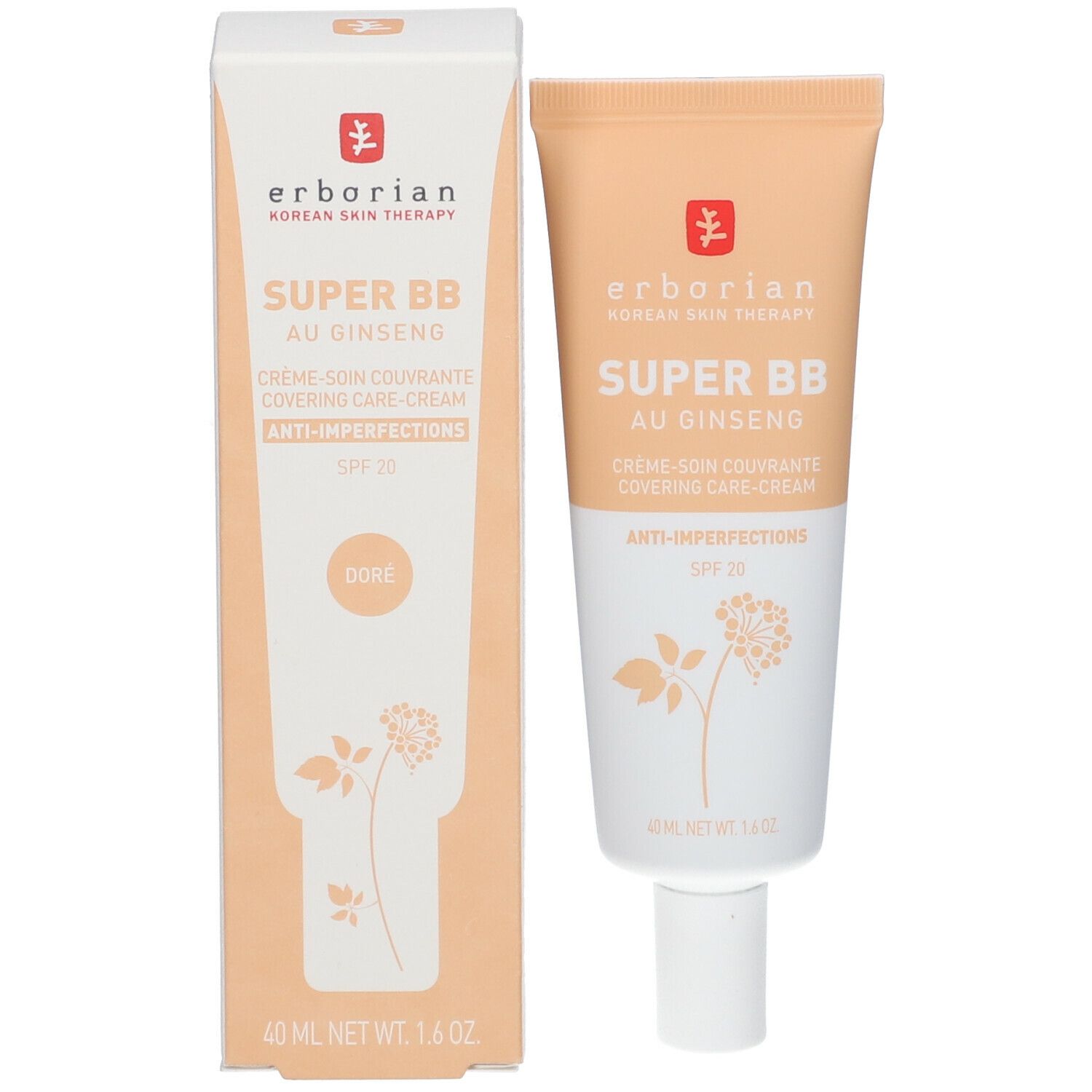 erborian Super BB Crème au Ginseng Doré