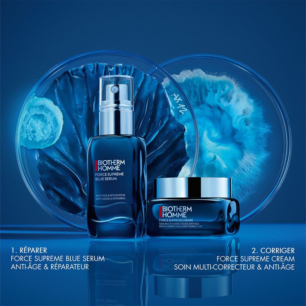 BIOTHERM Homme Force Supreme sérum anti-âge expert anti rides Blue Pro retino
