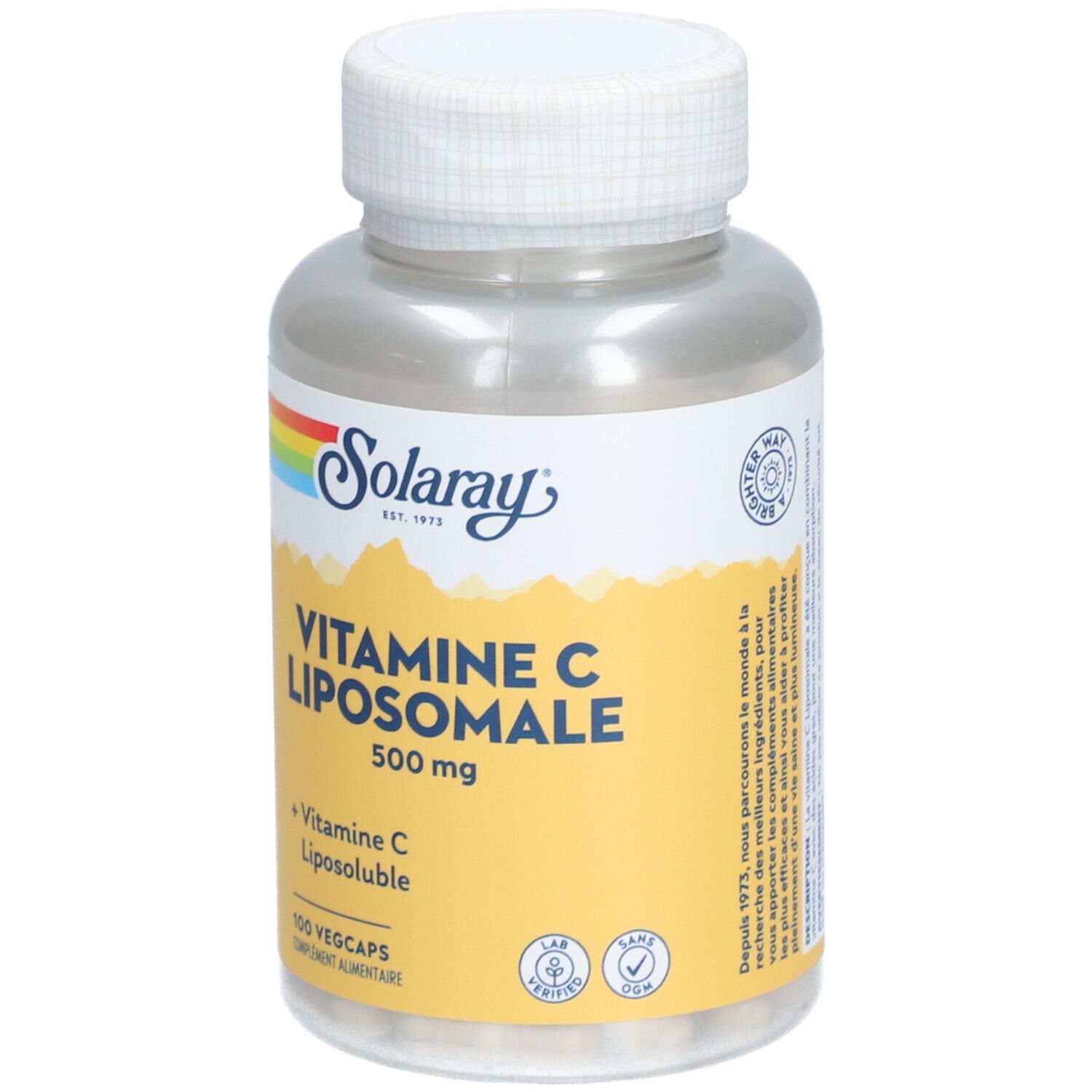 SOLARAY Vitamin C Liposomal 500 mg
