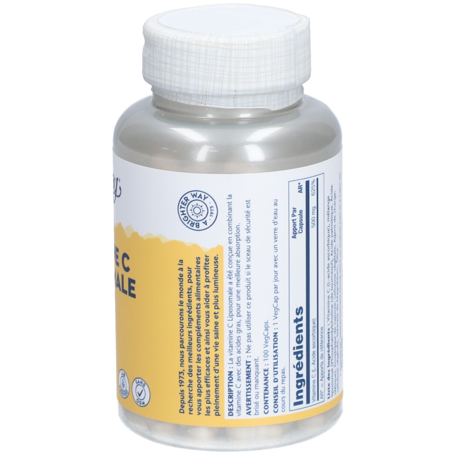 SOLARAY Vitamin C Liposomal 500 mg