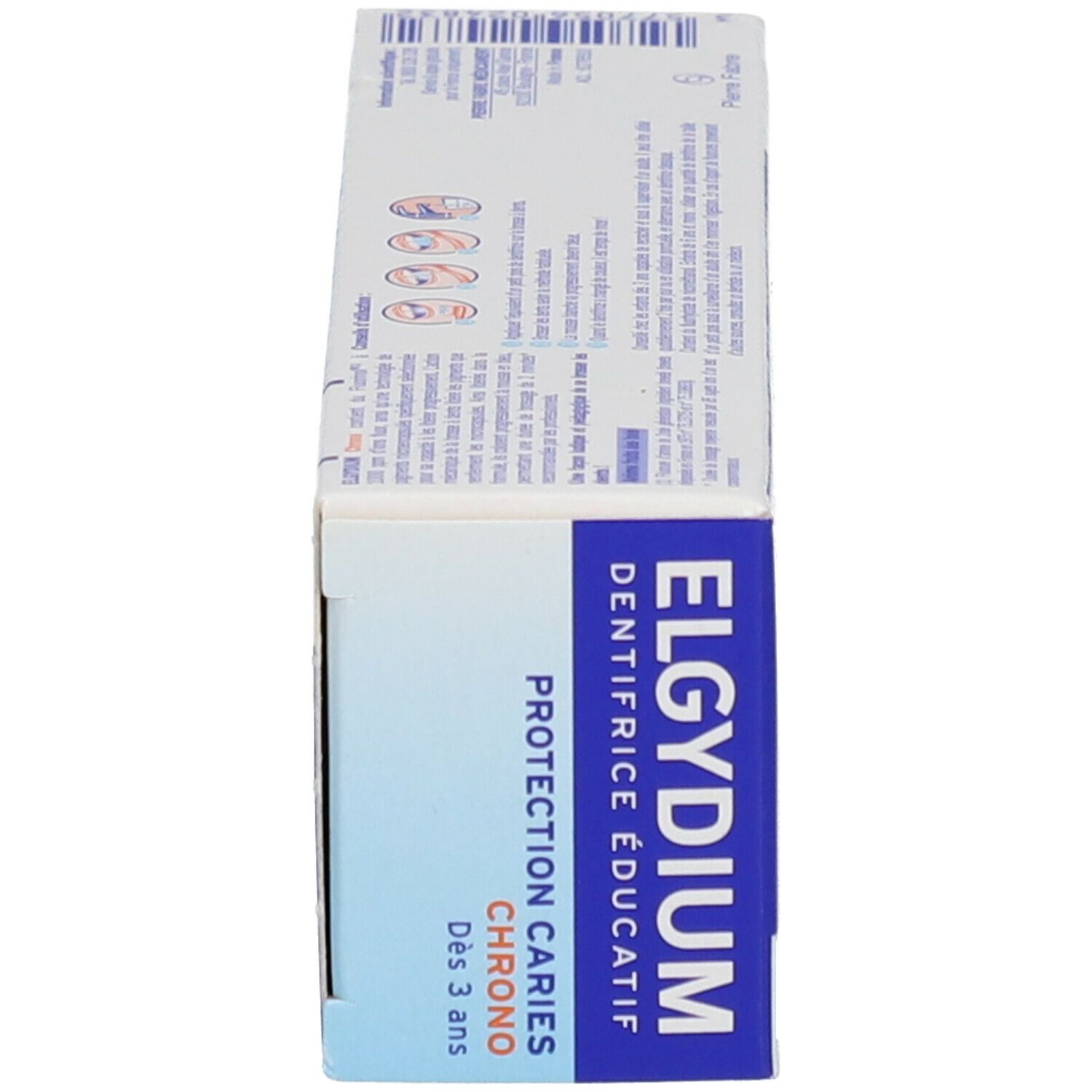 ELGYDIUM DENTIFRICE EDUCATIF PROTECTION CARIES CHRONO - Dentifrice au Fluorinol, arôme fru