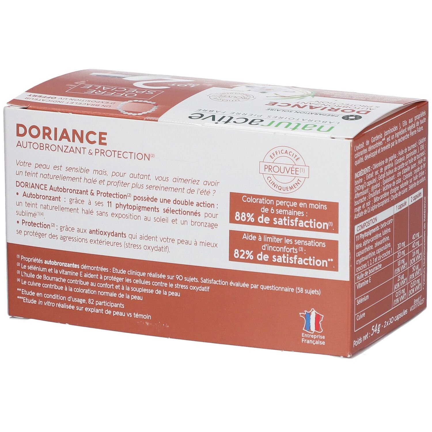 naturactive DORIANCE Selbstbräuner & Schutz