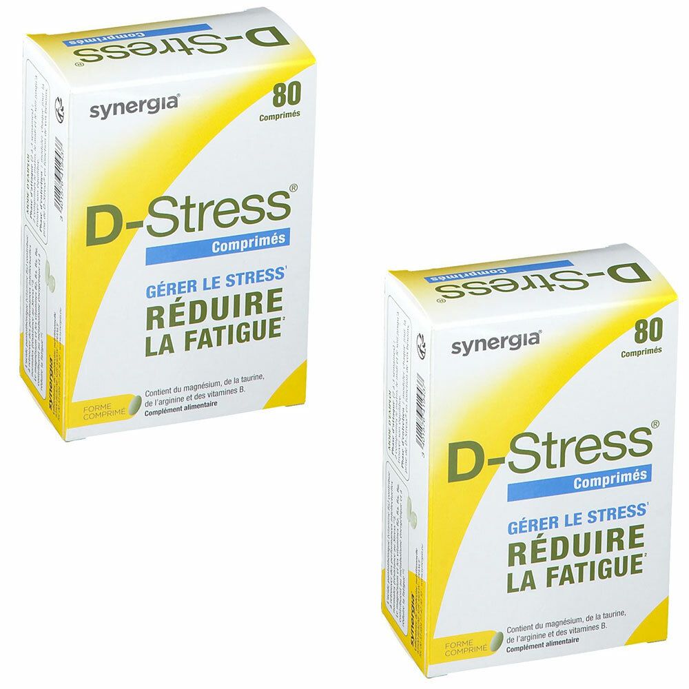 Synergia D-stress 80 comprimés