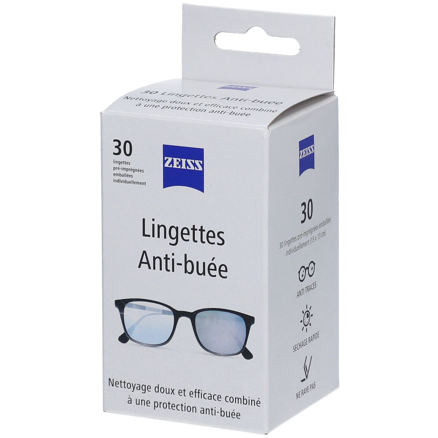 Zeiss Antibeschlag-Reinigungstücher 30 Stück