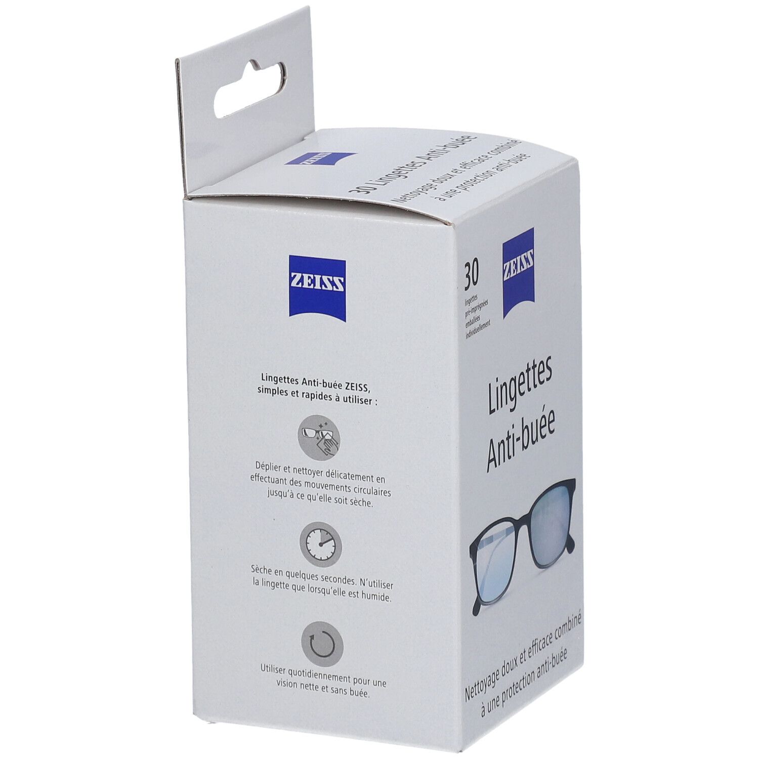 Zeiss Antibeschlag-Reinigungstücher 30 Stück