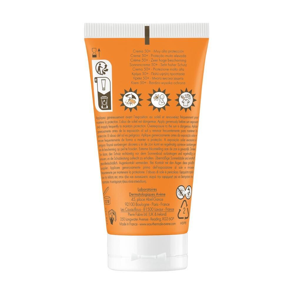 Avène Solaire Creme SPF50+ UVB UVA Blaulicht HEV